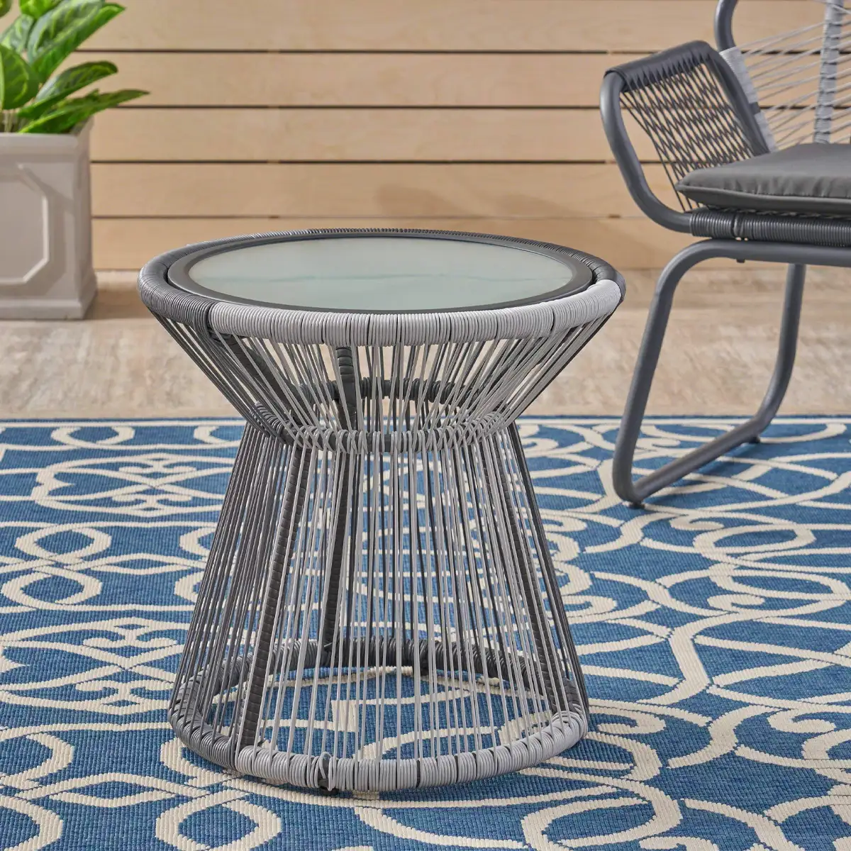 ترابيزة أحبال للديكور الخارجي بتصميم عصري وانيق MS-8099