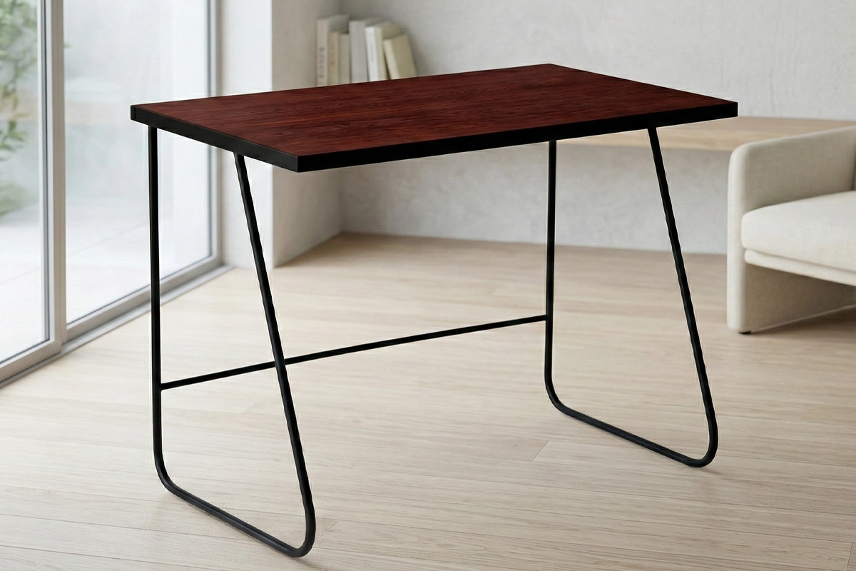 Study Desk High-Quality MDF Wood and Electrostatic Painted Metal MS-13218