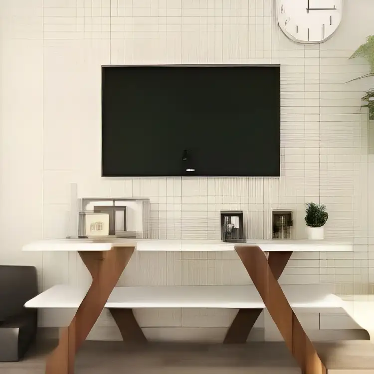 Modern TV unit MDF wood MS-10855