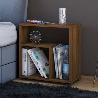 Modern hospitality table with 4 poufs MDF wood with water-resistant melamine layer MS-11466