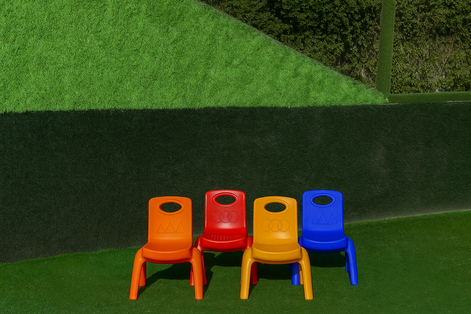 Al-Khair Kids Chair made of High-Quality Plastic MS-9912