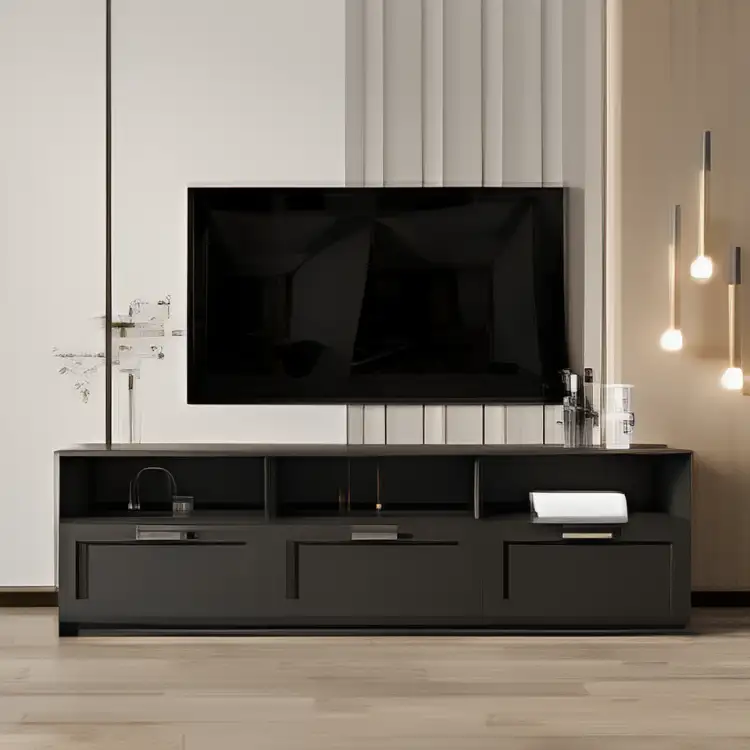 Modern TV unit MDF wood MS-10826