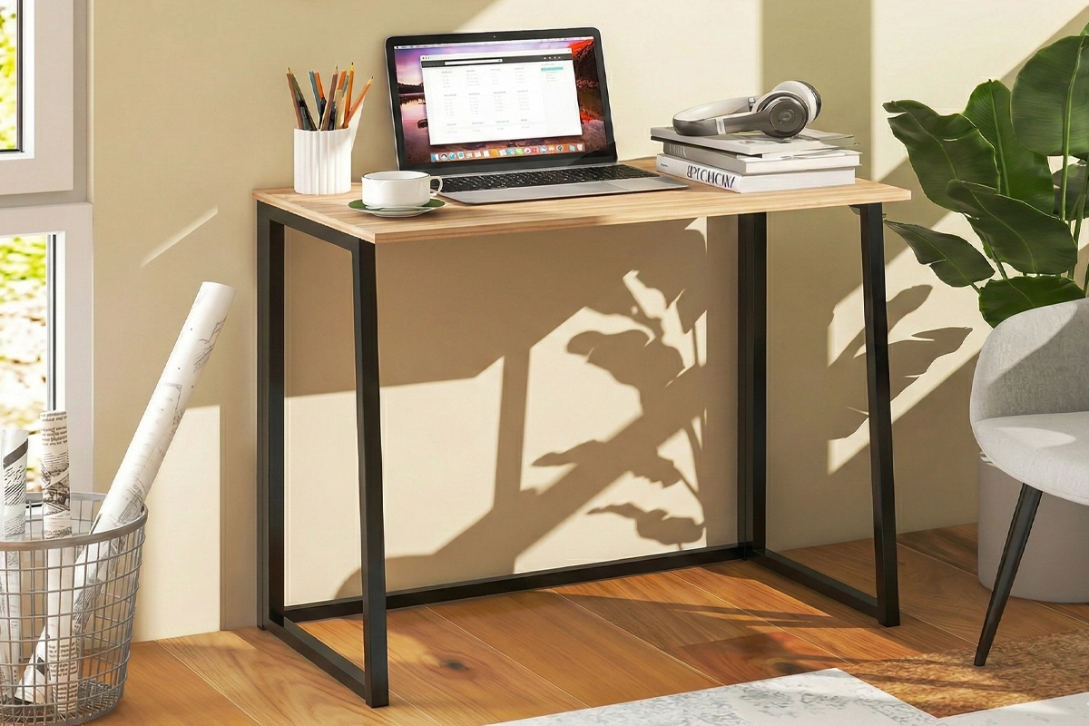 مكتب مذاكرة خشب MDF وحديد دهان الكتروستاتيك عالي الجودة MS-12163