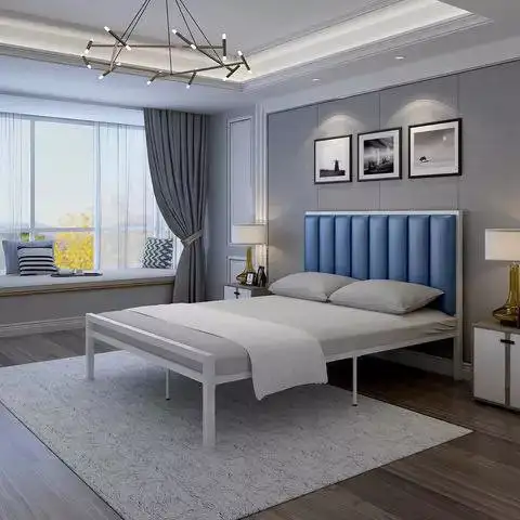 سرير مدى ستور كلاسيك عصري معدني مصنوع من حديد دهان الكتروستاتك عالي الجودة MS-8772