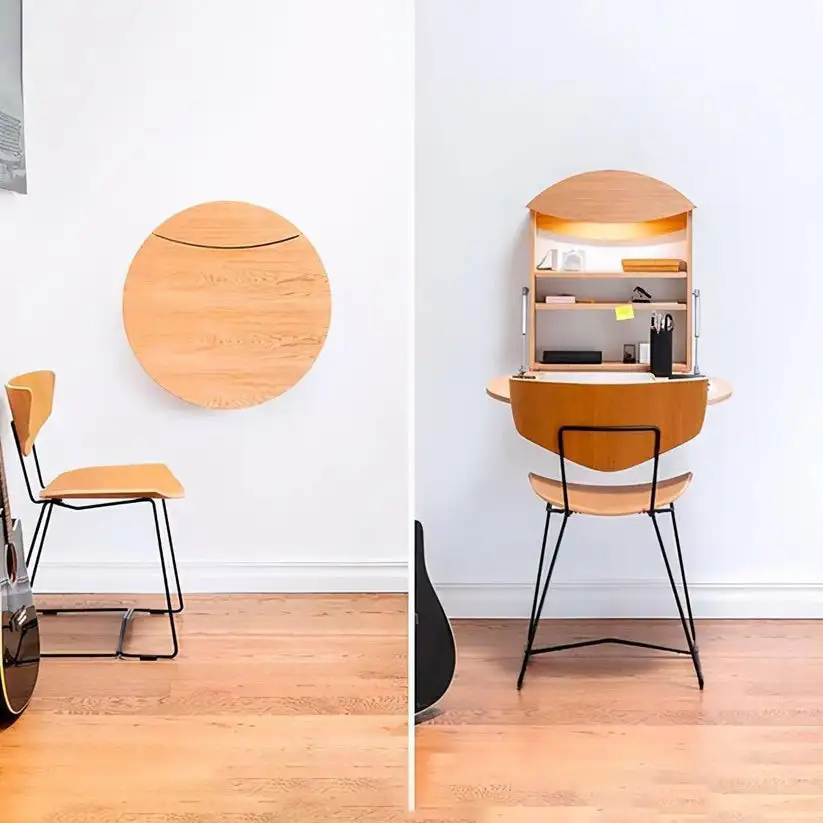 مكتب مذاكرة معلق خشب كونتر MS-12287