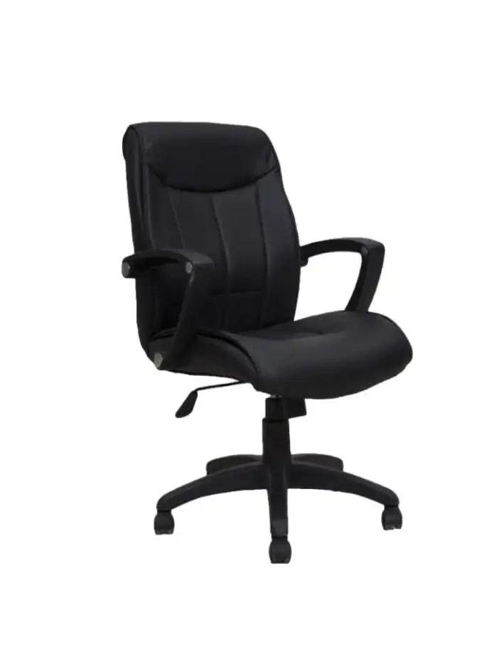 Mid-back leather executive office chair MS-8740