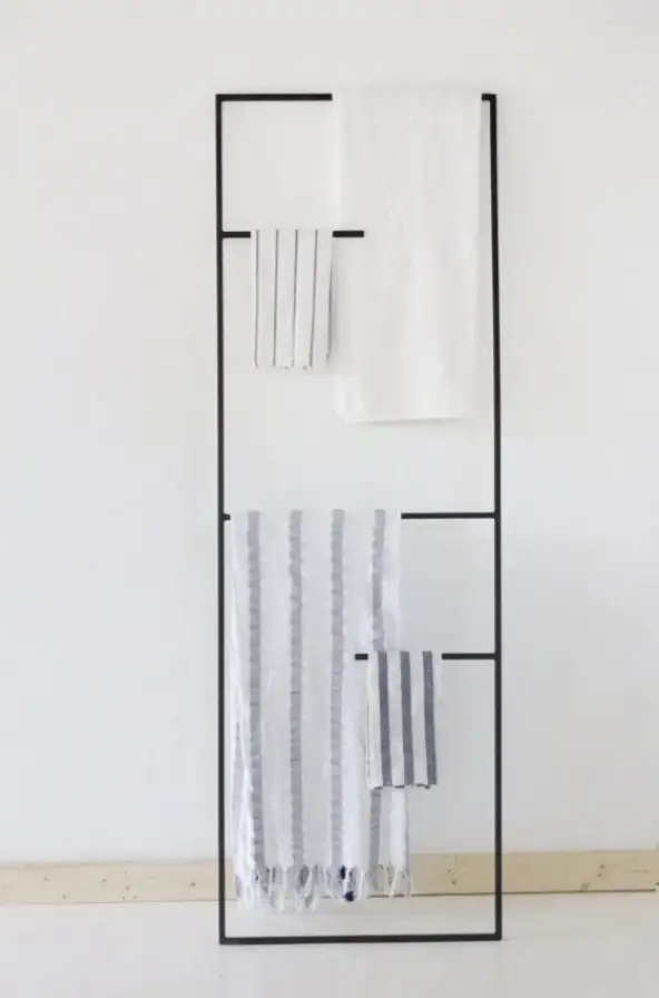 حامل فوط مودرن حديد مطلي الكتروستاتيك MS-12040