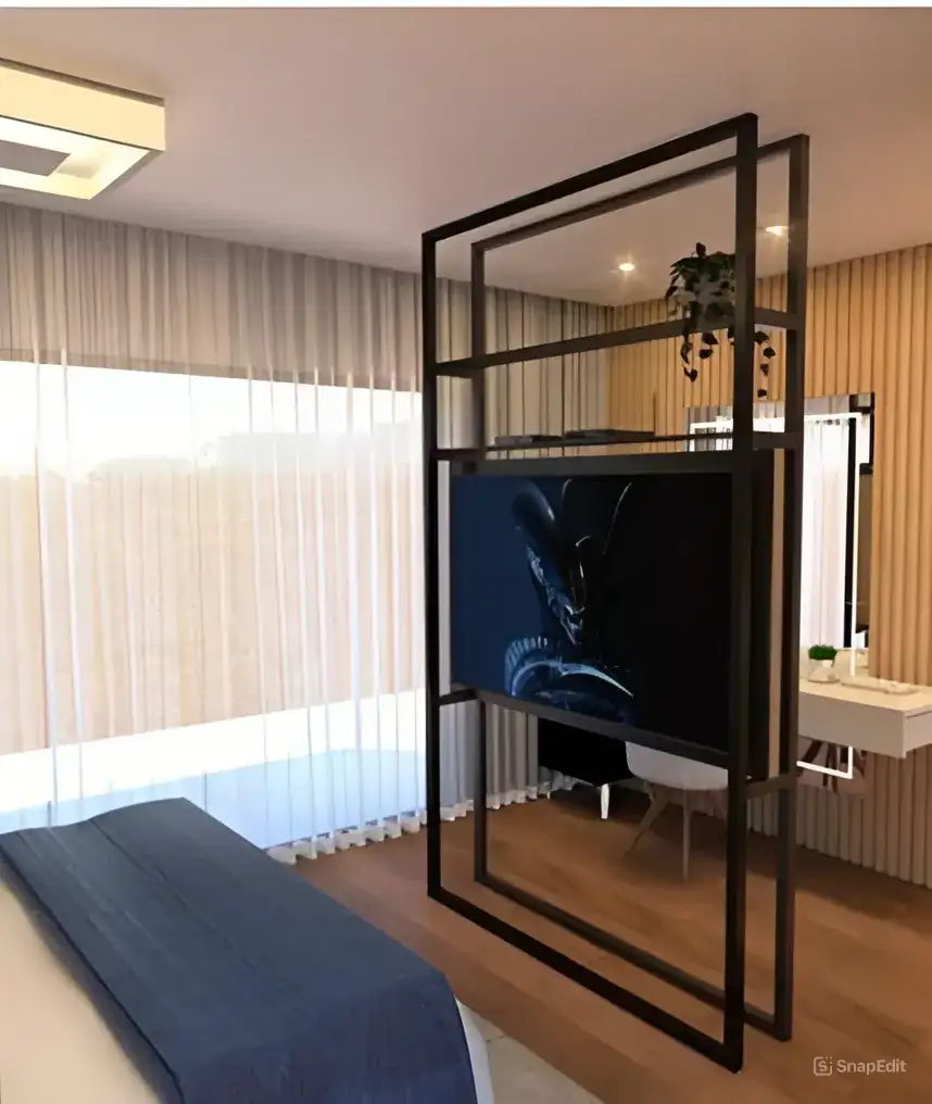 Modern TV unit steel MS-11825