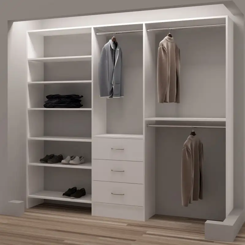 Modern dressing room made of high-quality MDF MS-9558