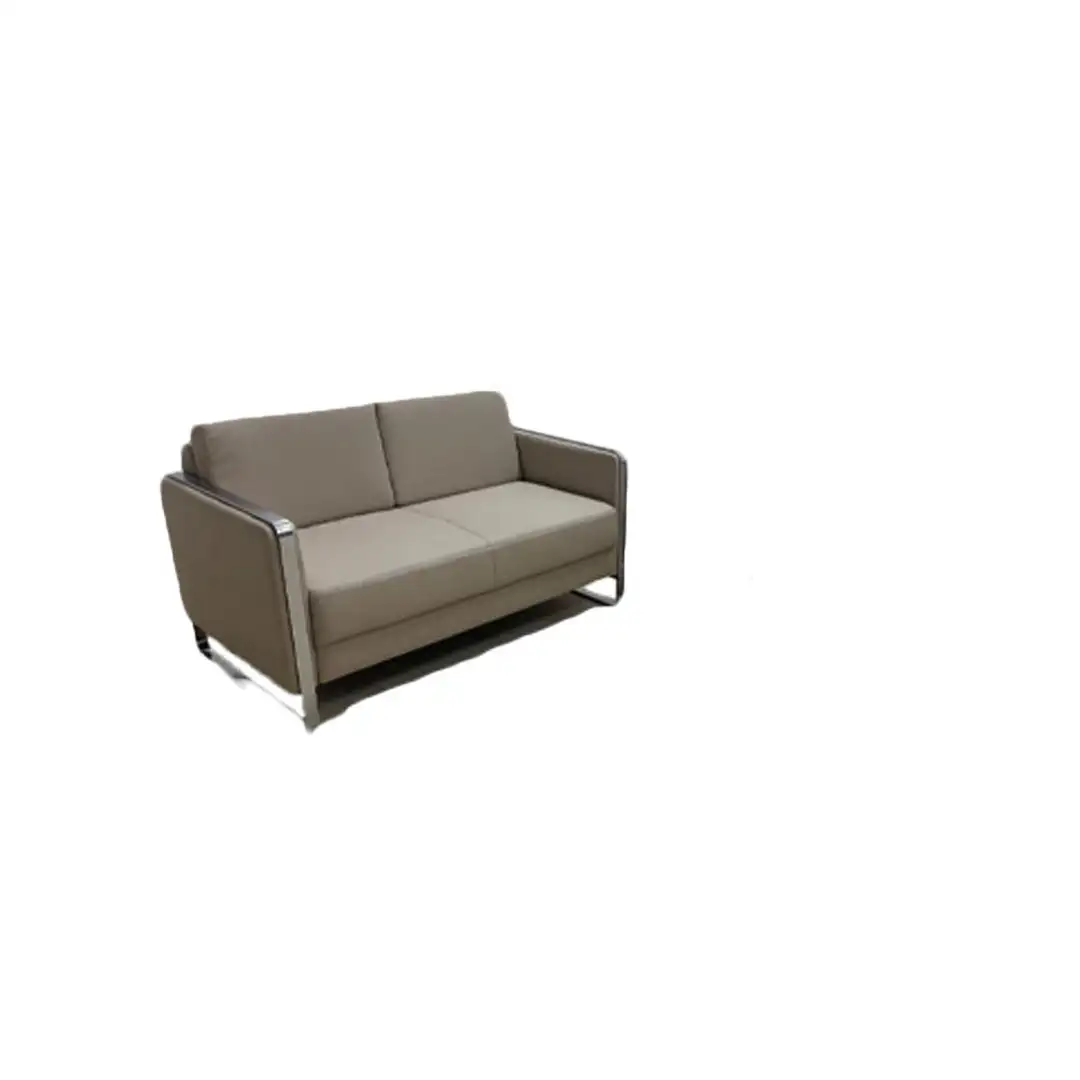 Office Reception Armchair Red Beech Wood MS-9776