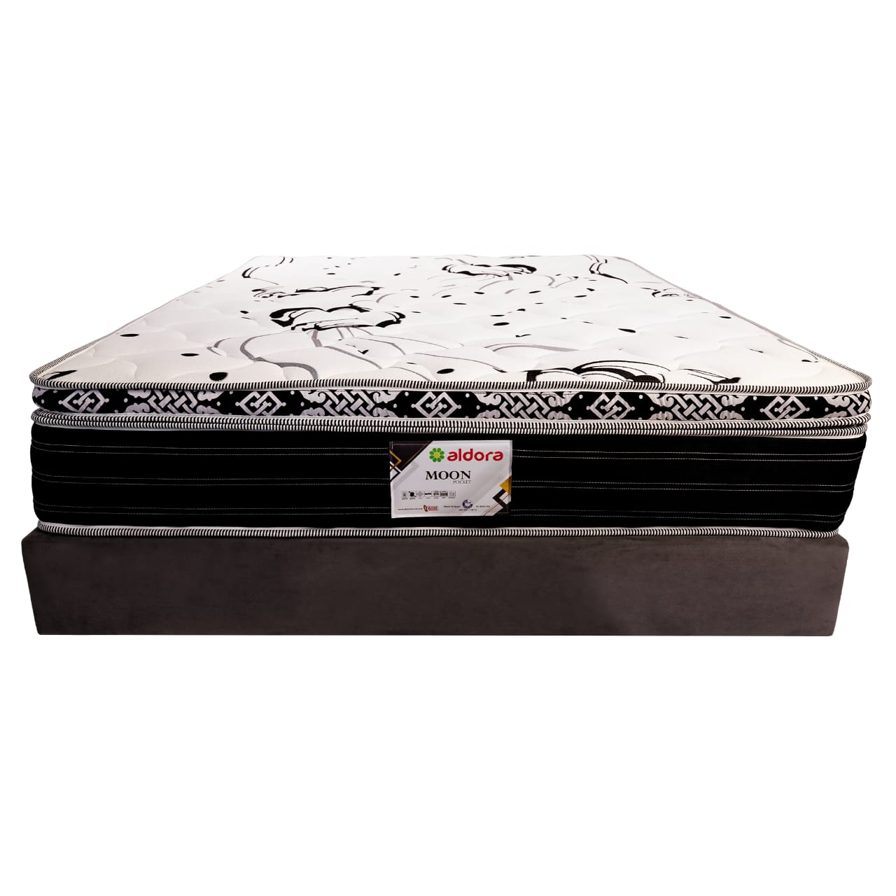 مرتبة مون بوكت سوست منفصلة متعددة المقاسات ارتفاع ثابت 28 سم MS-13471