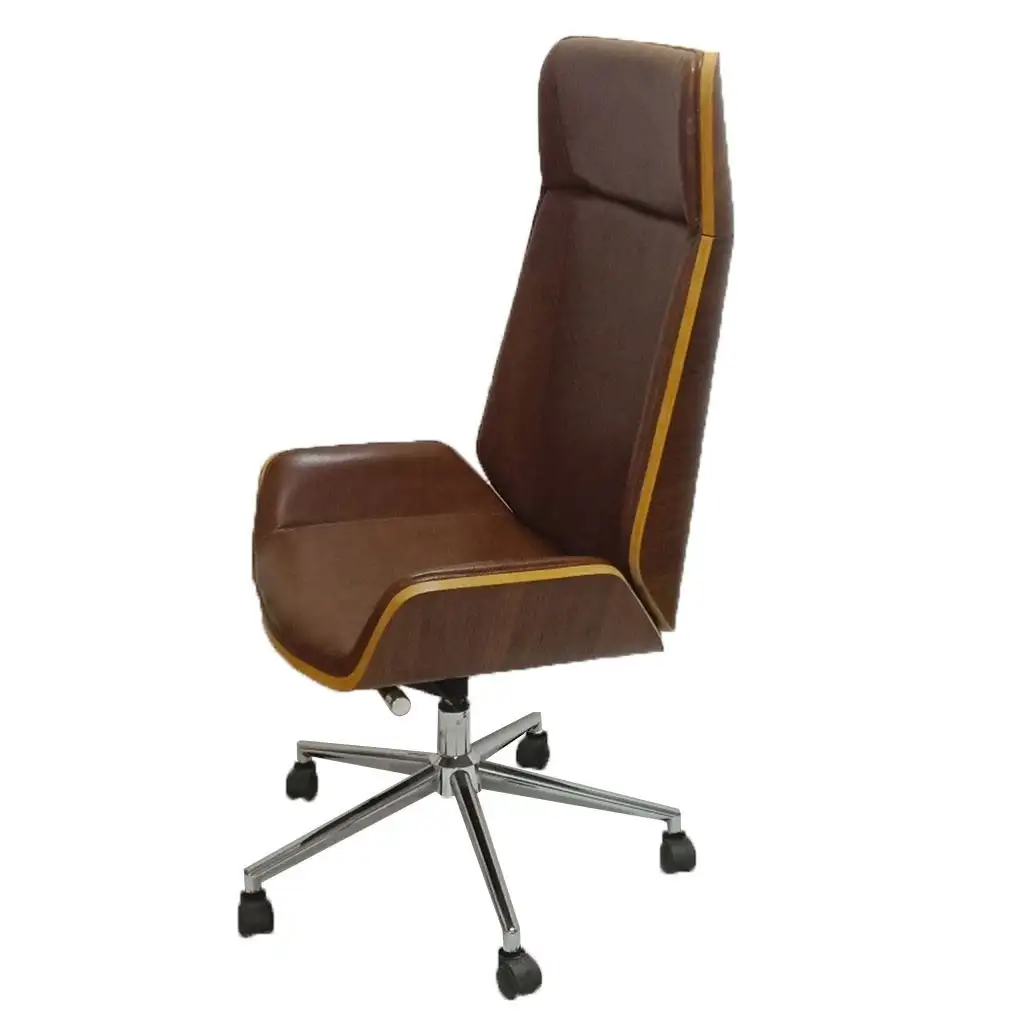 كرسي مكتب مدير جلد ظهر عالي MS-7424