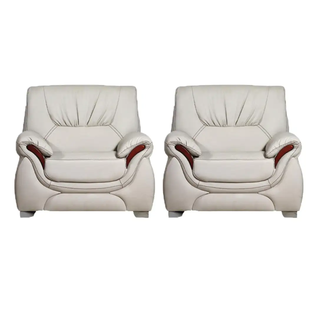 كرسي فوتيه استقبال مكتبي خشب زان أحمر MS-9748