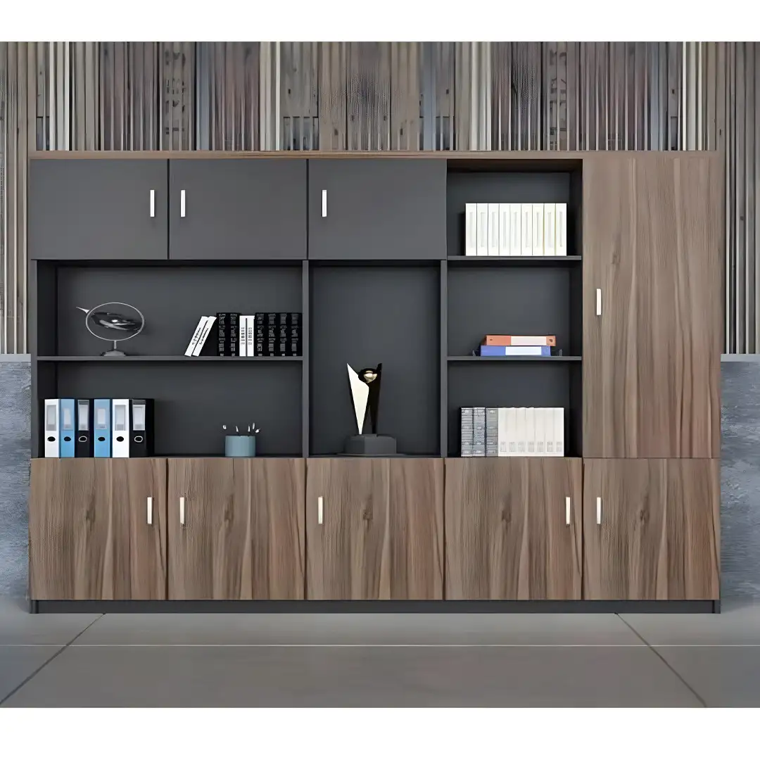 مكتبة ديكور مودرن خشب MDF (240سم × 200سم × 40سم) - MS-12973