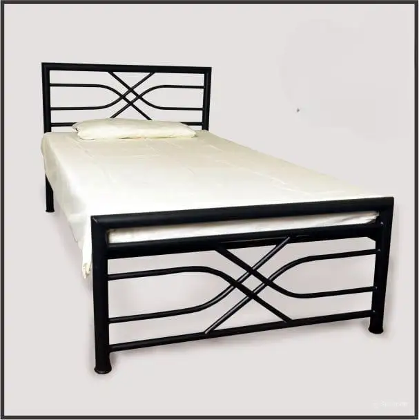 سرير مودرن مصنوع من ستيل دهانات الكتروستاتيك MS-13178