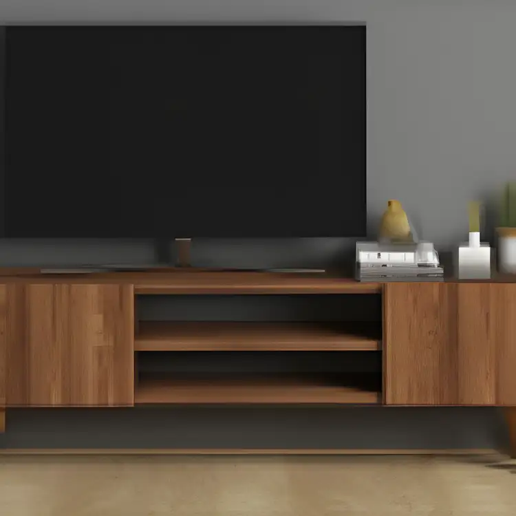 Modern TV unit MDF wood MS-10870