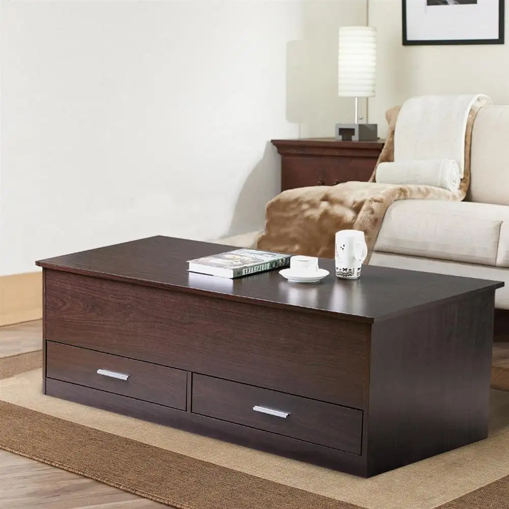 Modern hospitality table MDF wood with water-resistant melamine layer MS-11495
