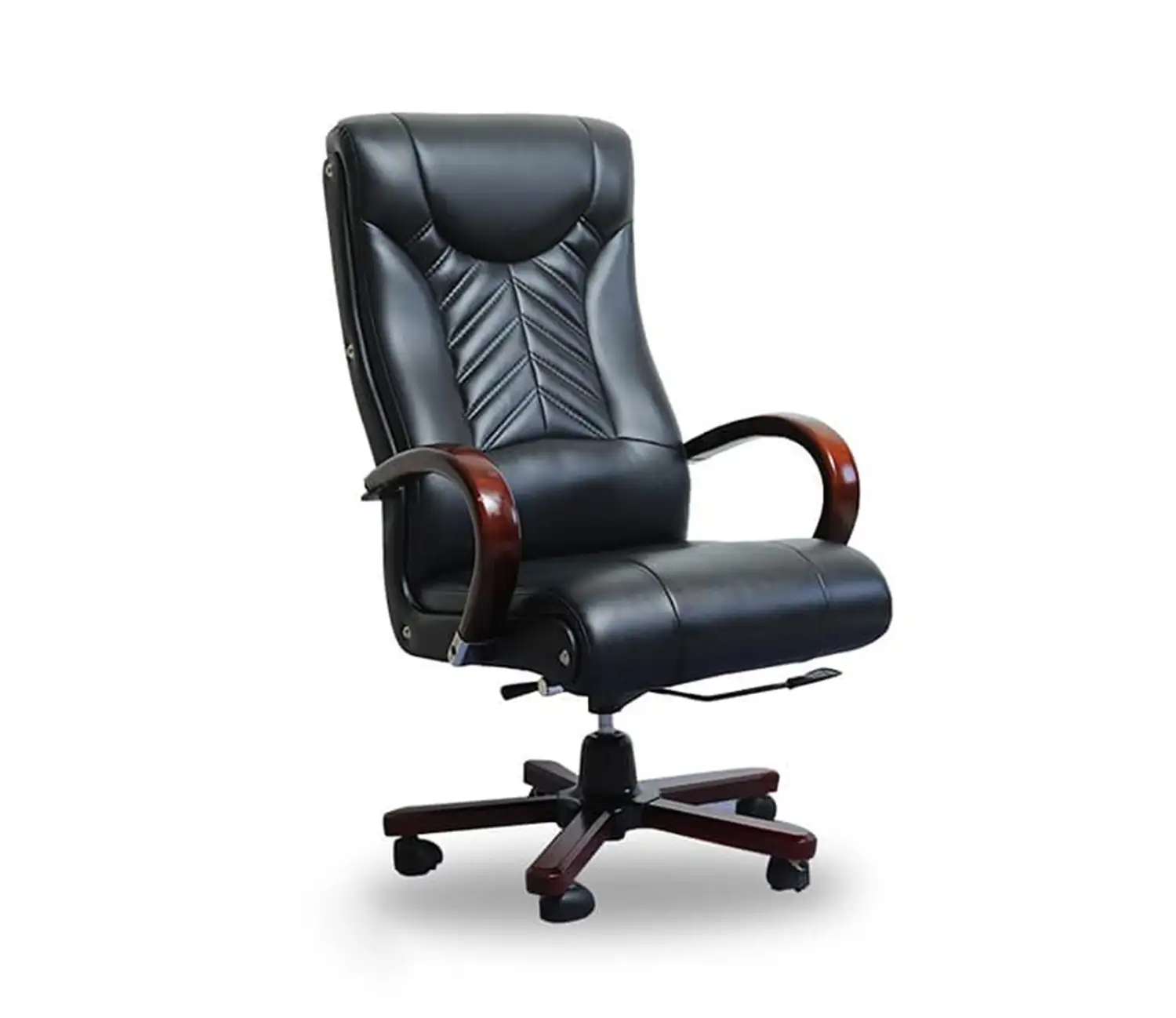 كرسي مكتب مدير جلد ظهر عالي MS-8705