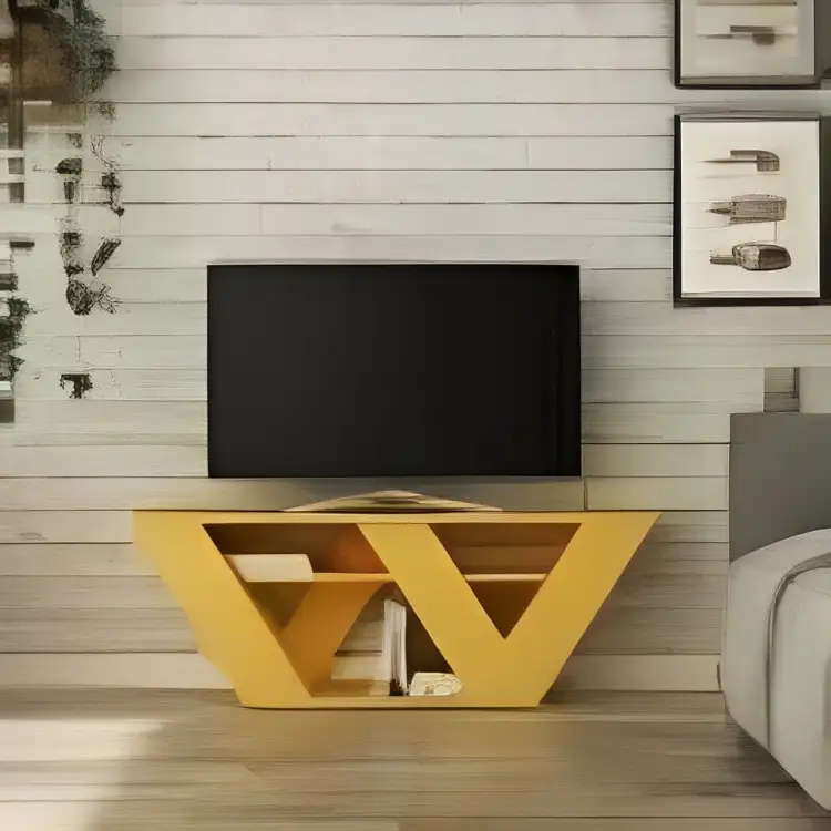Modern TV unit MDF wood MS-10833
