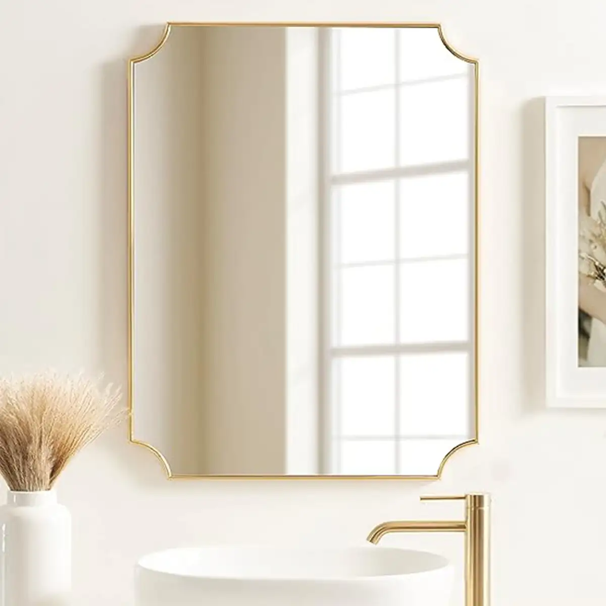 مراية ديكور باطار ستانلس ستيل بيور 304 MS-8566