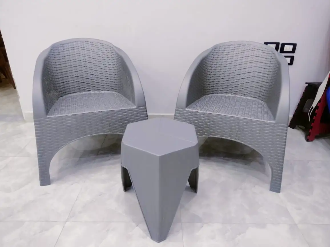 طقم كراسي مافيا مصنوع من بلاستيك عالي الجودة MS-8968