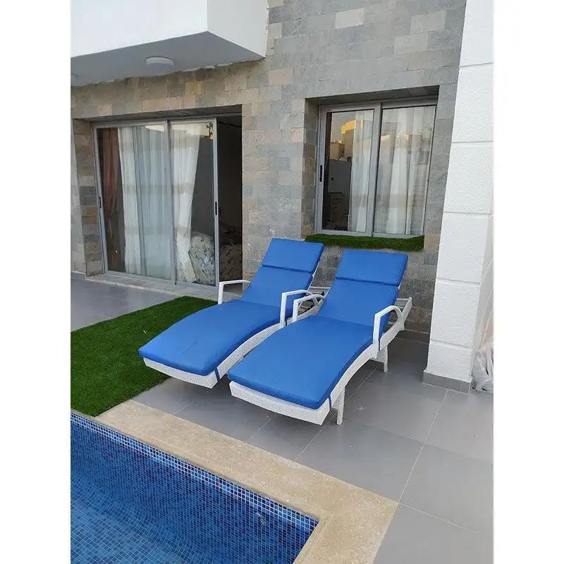 طقم شازلونج خارجي رتان 2 قطعة MS-10204