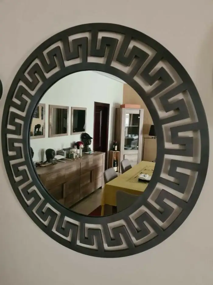 مراية ديكور ستيل دهان الكتروستاتيك وزجاج MS-13204