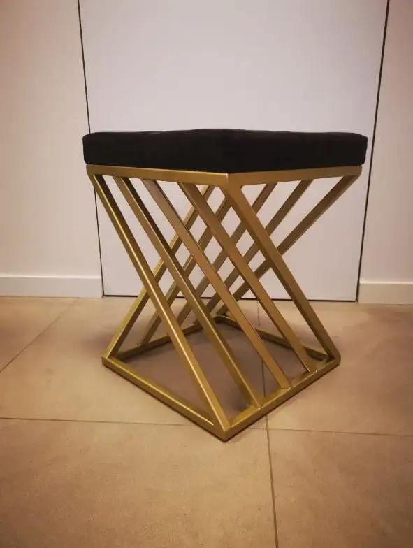 بوف مودرن مصنوع من حديد دهان الكتروستاتيك وقماش  MS-13044