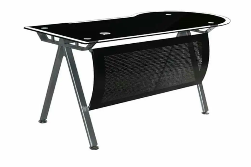 مكتب مدير حديد دهان الكتروستاتيك وزجاج عالي الجودة MS-13240