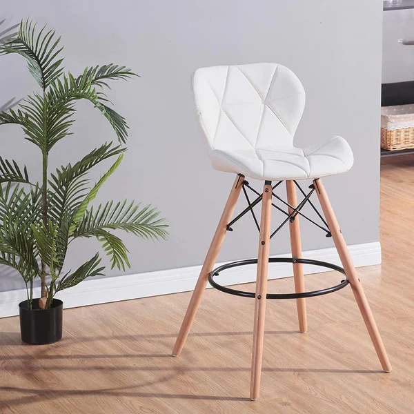 كرسي بار تنجيد جلد مستورد MS-13730