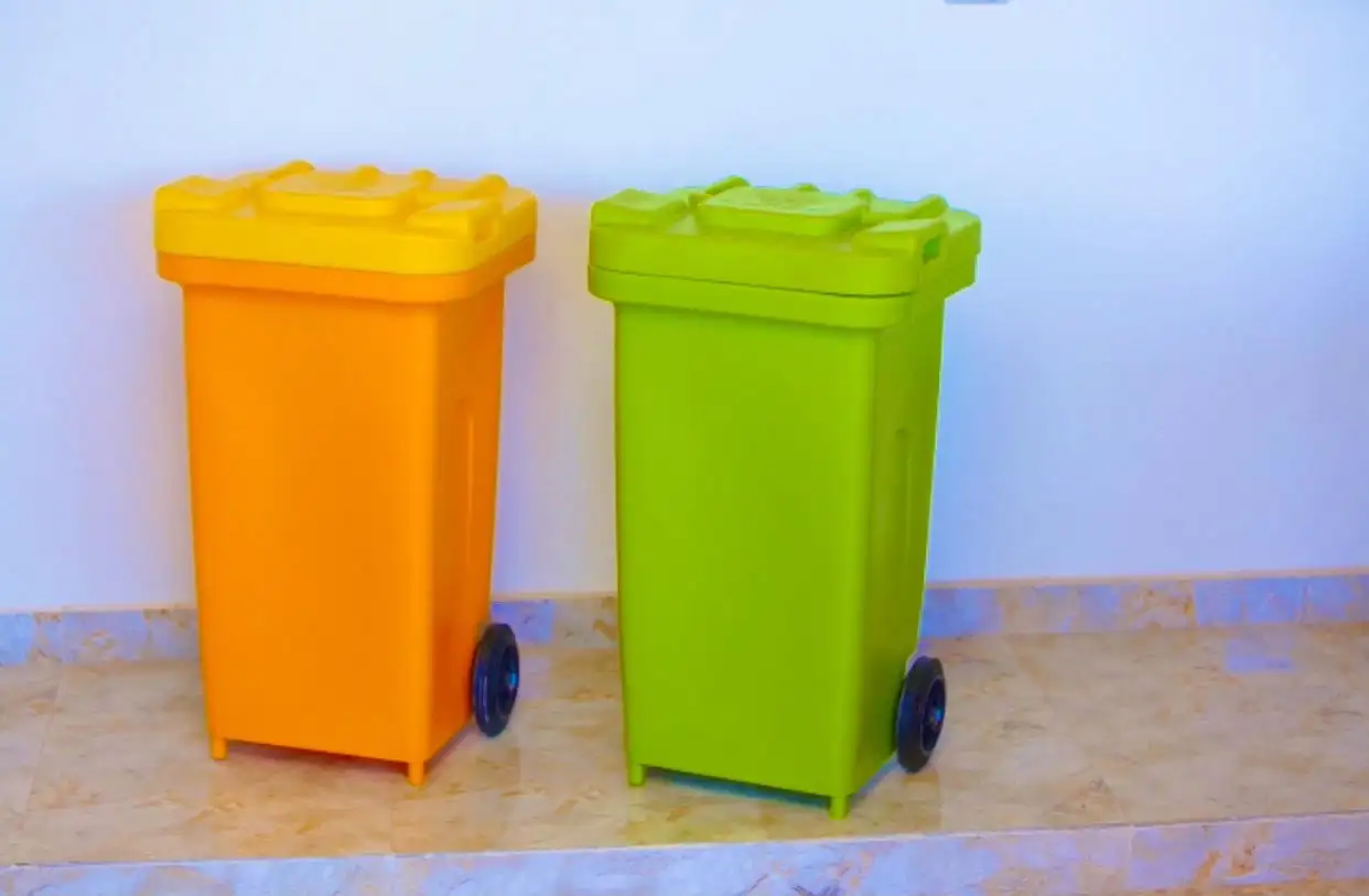 صندوق قمامه 120 لتر بلاستيك بيور عالي الجوده MS-9937