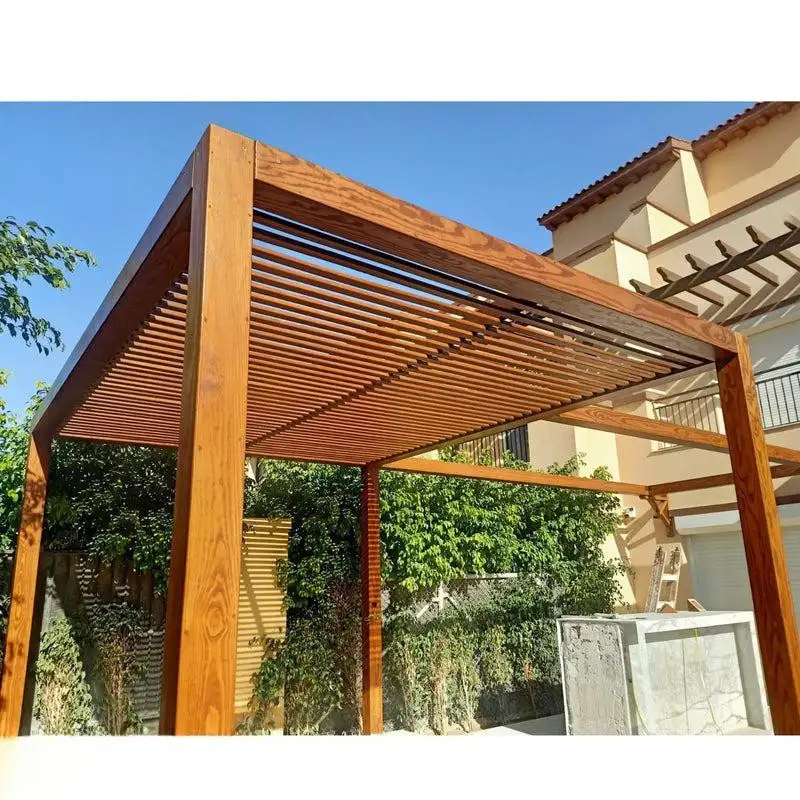 برجولة خشب موسكي عالي الجوده MS-10498