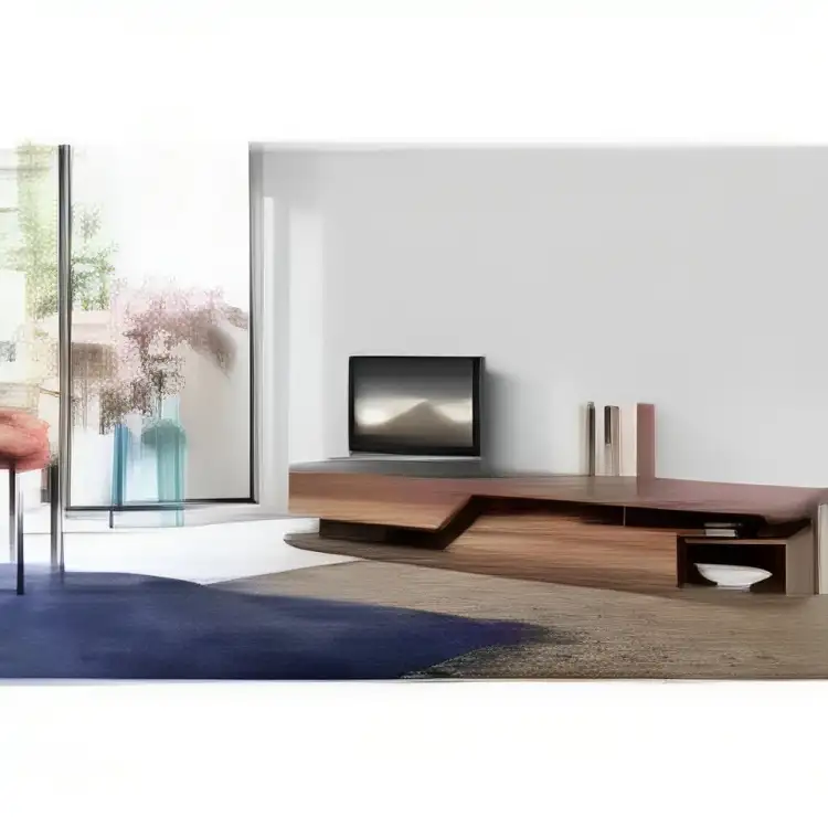 Modern TV unit MDF wood MS-10829