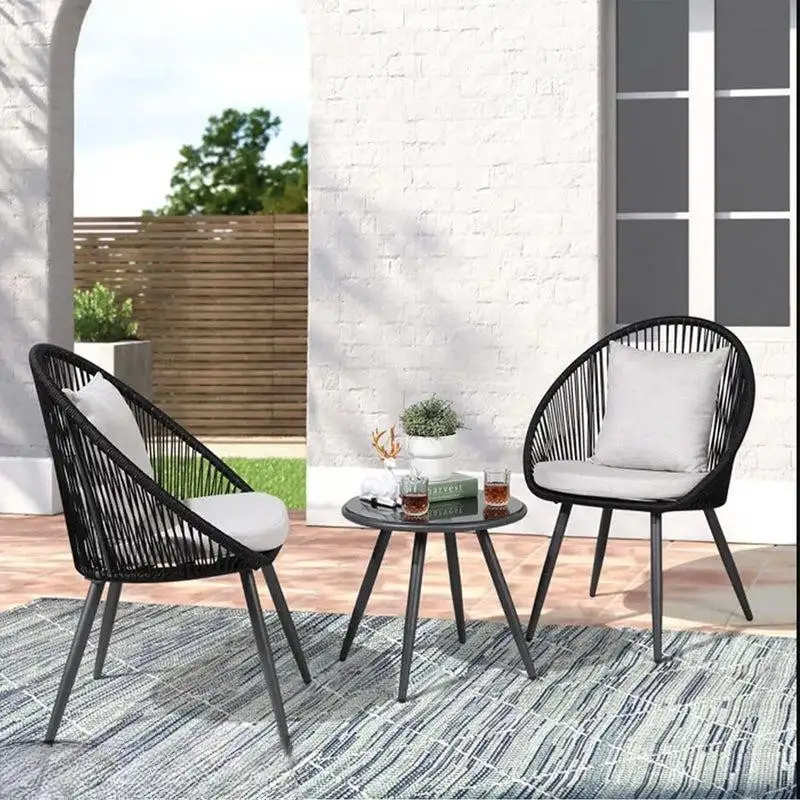 Rattan outdoor set with a table, high-quality materials, MS-10342