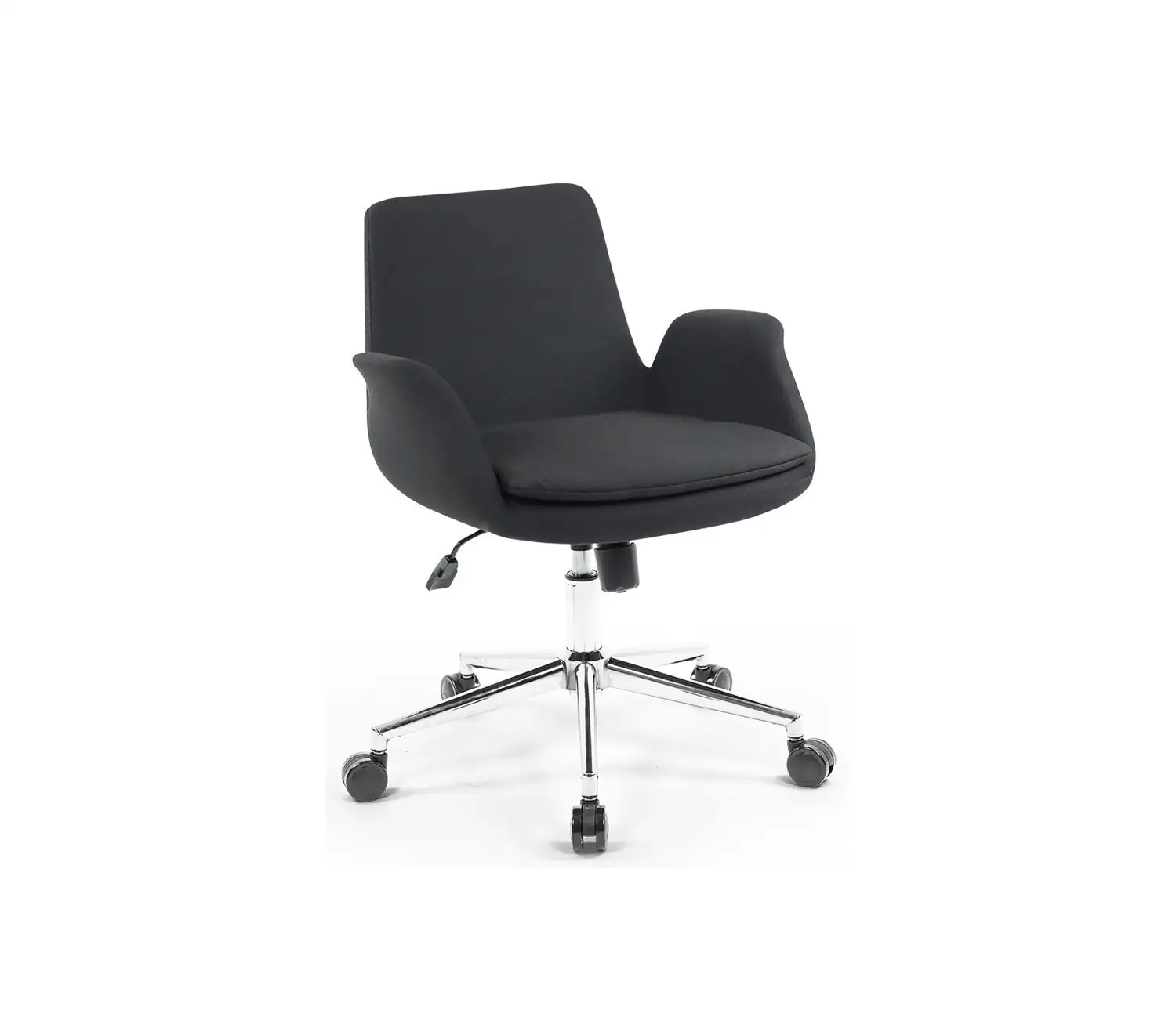 كرسي مكتب جلد ظهر وسط MS-8319