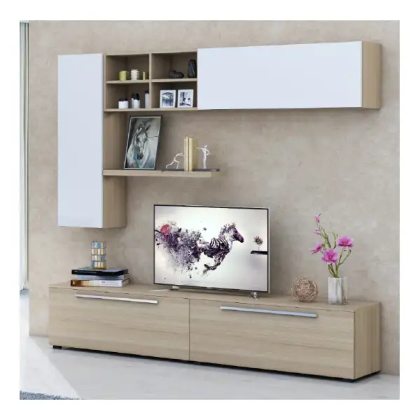 وحدة تلفزيون مودرن خشب ام دي اف MS-10915