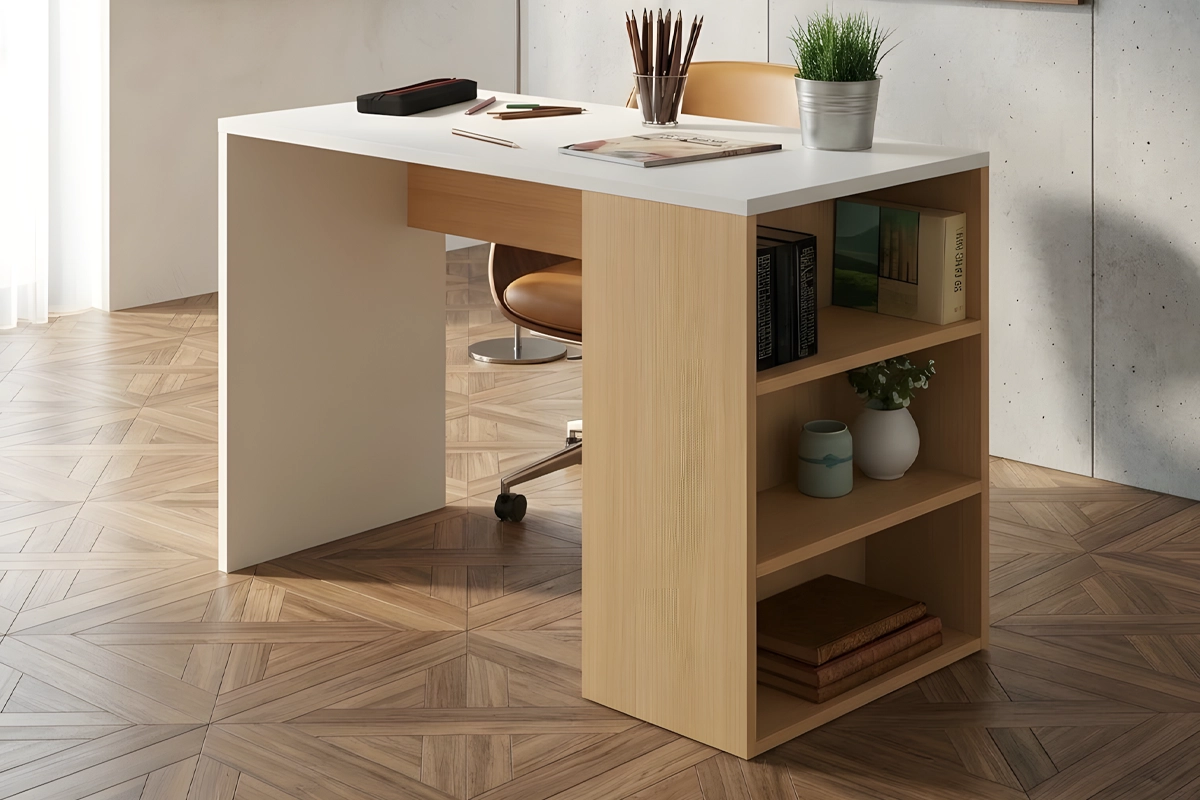 Wooden Board Study Desk MS-13705