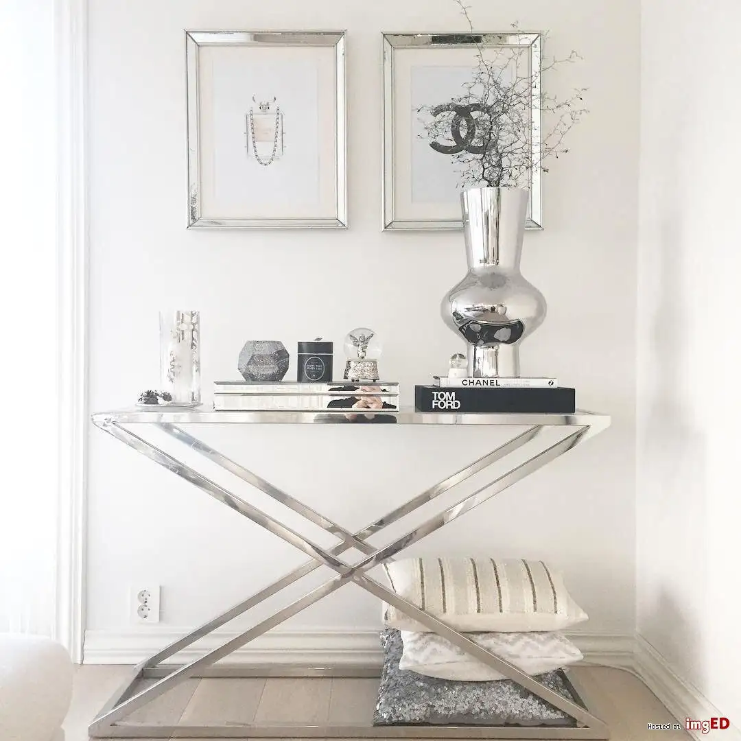 كونسول مودرن استانلس ستيل MS-11422