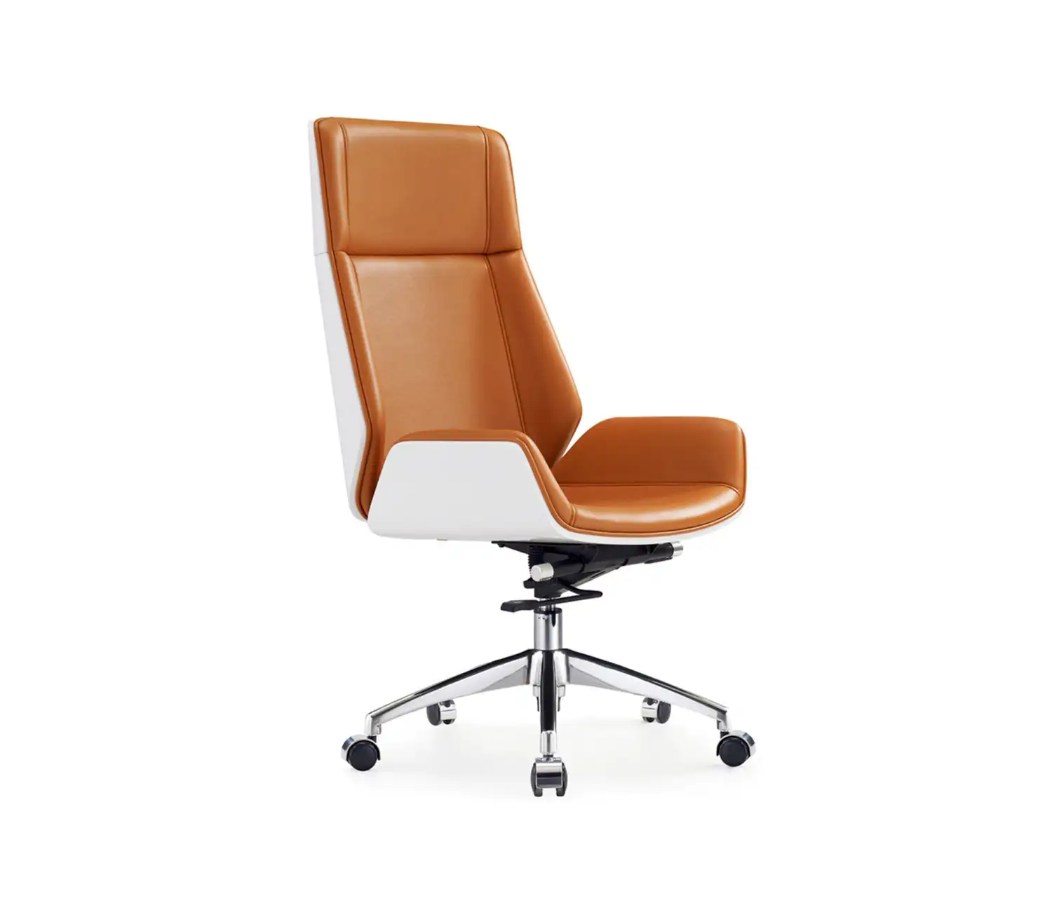 High-back leather executive office chair MS-8417
