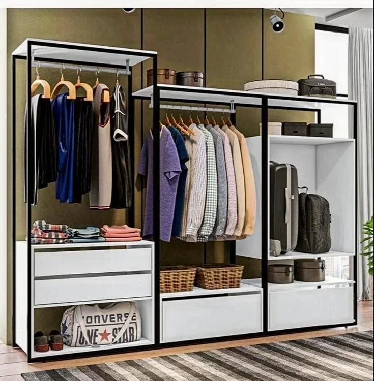 Dressing room made of electrostatically treated iron and MDF, high quality MS-11628