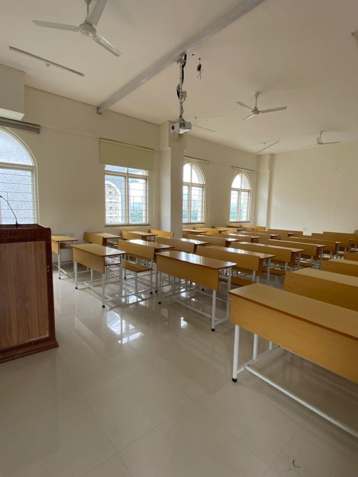 ديسك مدرسي مصنوع من حديد دهان الكتروستاتيك وخشب كونتر MS-04571