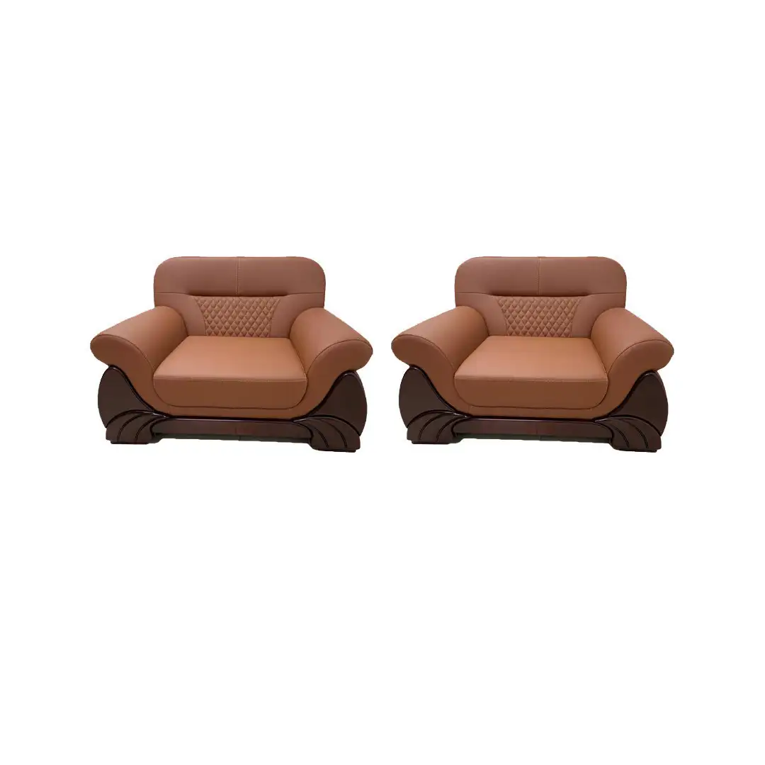 كرسي فوتية استقبال مكتبي خشب زان أحمر  MS-9814