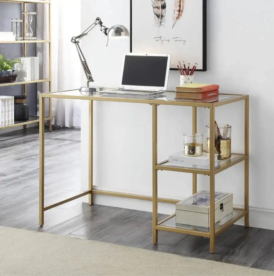 مكتب مذاكرة خشب MDF وطبقة اتش بى ال MS-12170