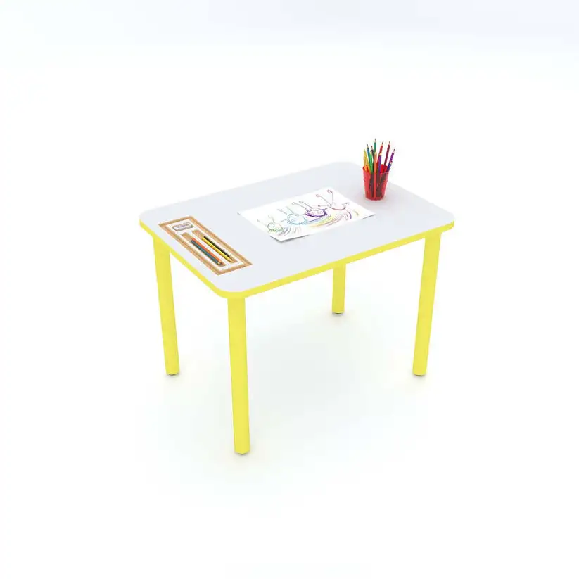 مكتب مذاكرة أطفال خشب MDF عالي الجودة و حديد دهان الكتروستاتيك MS-12303