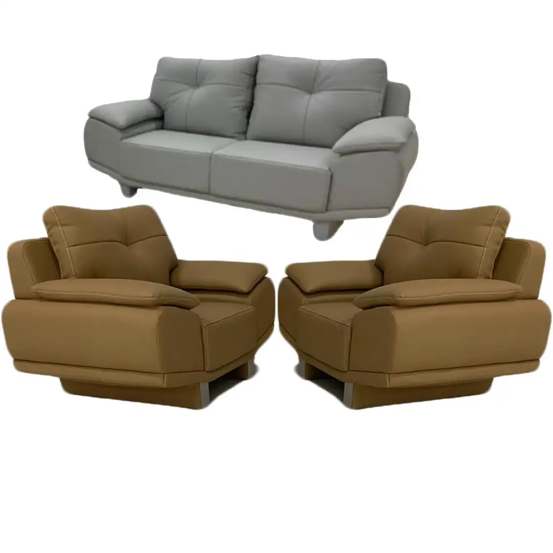  انتريه استقبال مكتبي كنبة 3 فرد وكرسي فوتيه  MS-9708