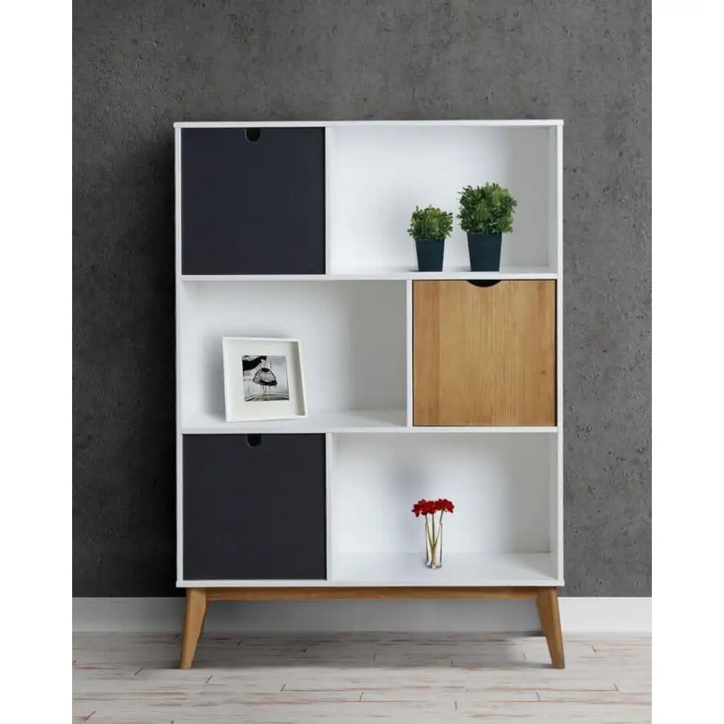 بوفيه مودرن متعدد الالوان مصنوع من خشب MDF مستورد مع طبقة ميلامين مضادة للمياه MS-11321