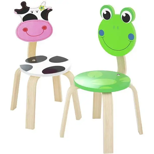 كراسي أطفال للحضانات - قاعدة من الخشب الطبقات مكسو بطبقة من القشرة الطبيعي مدهون بطبقة من البوليستر MS-02513