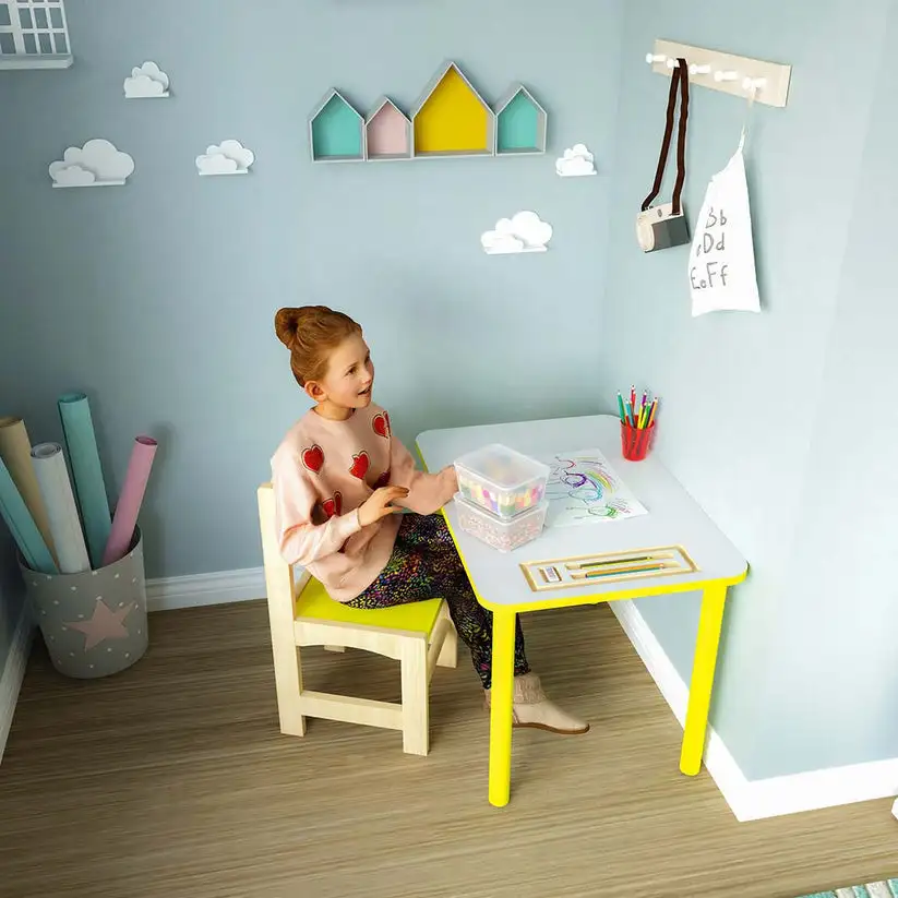 مكتب مذاكرة أطفال مع كرسي MS-12304