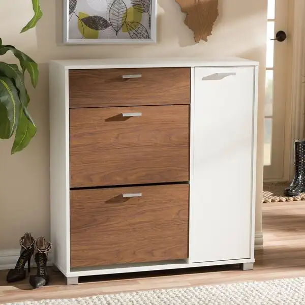 Modern Shoe Cabinet, High-Quality MDF Wood MS-10740