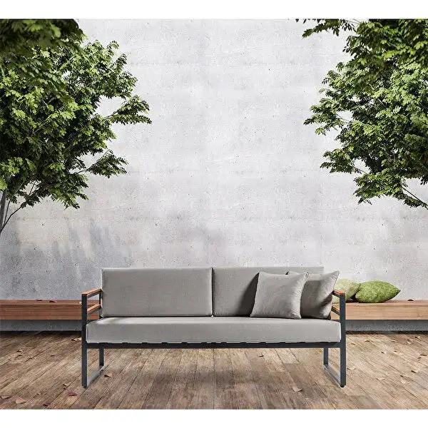 كنبة خارجي مصنوعة من حديد دهان إلكتروستك MS-M025